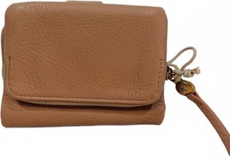 Hobo Womens Fern Bifold Wallet In Sandstorm