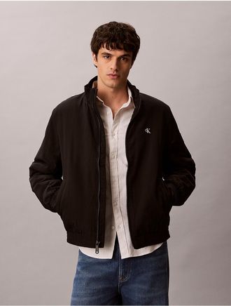 Calvin Klein Jeans Calvin Klein Mens Padded Nylon Zip Jacket - Black - 2XL