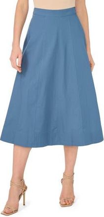 1.State Yoke Seam Midi Skirt in Harbor Waves at Nordstrom Rack, Size 12