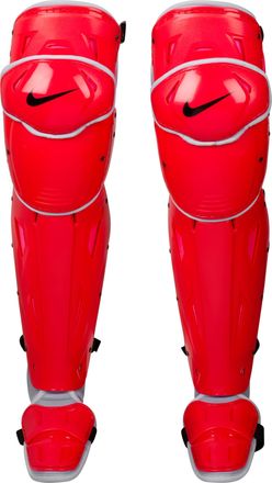 Nike Diamond Elite Baseball Leg Guards in Red | N1003437-653