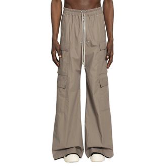 Rick Owens Temple Cargobelas in Cotton Poplin