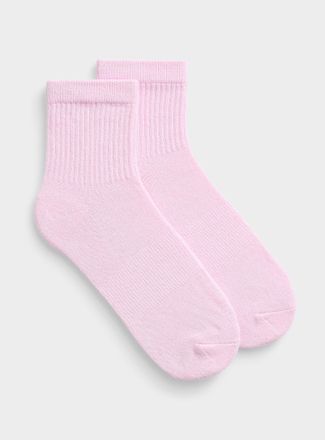 Simons Womens Solid colour ankle socks