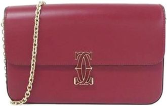 Cartier Borsa a spalla Pre-owned Vintage - - Pre-owned - Donna - Rosso - ONE SIZE