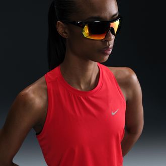 Nike Womens Swift Dri-FIT Running Tank Top in Red | HQ0620-696