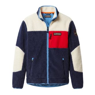 Napapijri Forro polar con cremallera completa Yupik - Sweatshirts & Hoodies - Hombre - Azul - 3XL
