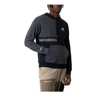 New Balance Athletics Renew Askew Hoodie Asia Sizing Black Grey AMT21551-BK