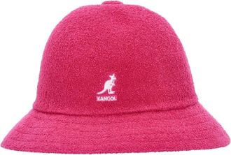 Kangol Elektrisch Roze Vissershoed Bermuda Stof - Heren - Hoeden - Roze - S - Nylon - Accessoires