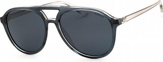 Polaroid Polarized Blue Pilot Unisex Sunglasses PLD 4162/S 009V/C3 56