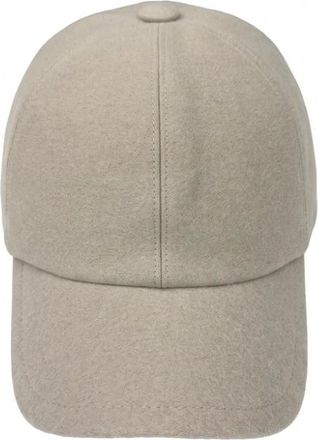 Fedeli Land Cashmere Cap - Heren - Petten - Bruin - L - Kasjmier - Accessoires