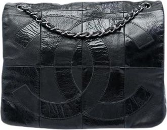 Chanel Pre-owned Flap Bag - Dames - Vintage Schoudertas - Zwart - ONE Size - Vintage