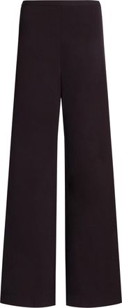 Alberta Ferretti Wide-leg Trousers with High Waist and Side Slit