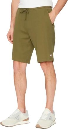 Guess Hombre, Pantalones cortos, Verde, Talla: XL