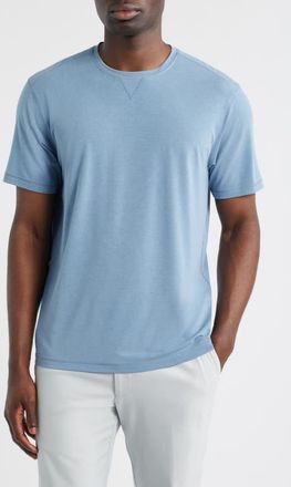 Johnnie-O Course Performance T-Shirt in Carbon Fiber at Nordstrom, Size Xx-Large