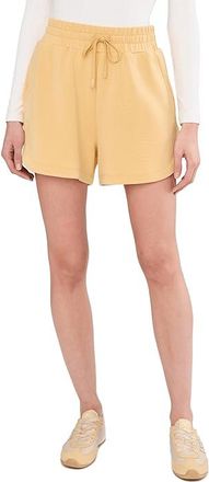 Varley 3.5 Coulter High-Rise Shorts Womens Shorts Sahara Sun : XXS 3.5, Elastane/Polyester/Viscose