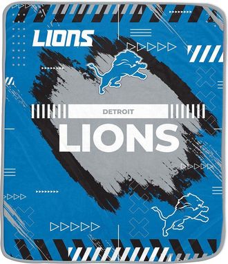 Pegasus Sports Detroit Lions Nfl Team Modern Graphic Fleece Blanket