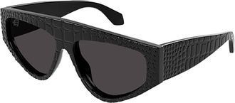 Alaia AA0097S 001 Womens Sunglasses Black Size Standard