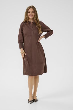 Culture Jurk CUantoinett Feminine brown