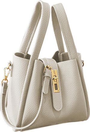 Generic Womens Shoulder Handbags,Vintage Womens Shoulder Bags Bucket Bag Purses | Shoulder Purse Bucket Shoulder Bag with Metal Buckle for Travel Shopping Dat