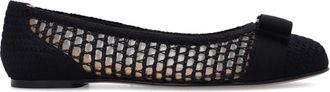 Ferragamo Ladies Black Flats, US Size 4.5