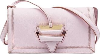 Loewe Pre-owned Barcelona Wallet on Strap - Dames - Vintage Schoudertas - Roze - ONE Size - Leer - Vintage