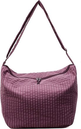 Generic Womens Vintage Shoulder Bag, Canvas Crossbody Bag, Plaid Tote Bag with Zipper, Adjustable Shoulder Strap, Multiple Compartments, Applies to Travel (Pu