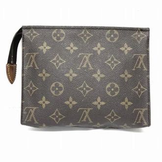 Louis Vuitton Pre-owned Clutches, female, Brown, Size: ONE SIZE Pre-owned Canvas Clutch