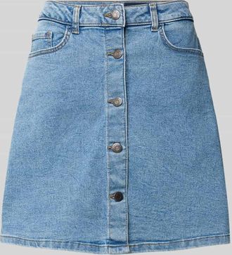 Noisy May Jeansrock mit Knopfleiste Modell RONNIE in Hellblau, Gr&ouml;&szlig;e XL