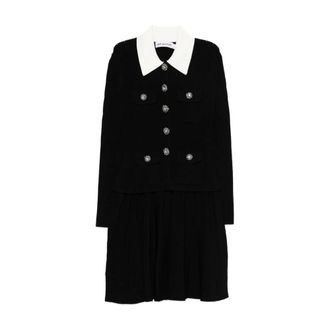 Self Portrait Mujer, Vestidos, Negro, Talla: S