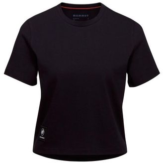 Mammut Massone T-Shirt Cropped Patch T-Shirts für Damen | schwarz