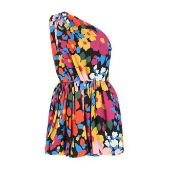 Saint Laurent Short Dresses, female, Multicolor, Size: S Abito