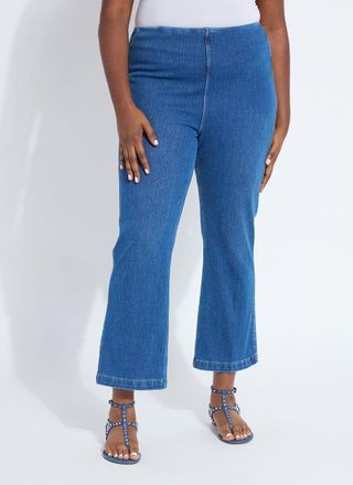 Lyss&eacute; Ankle Denim Baby Bootcut (Curvy, 27 Inseam)