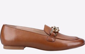 Hush Puppies Harper Chain Loafer Womens - Tan - Size UK 6