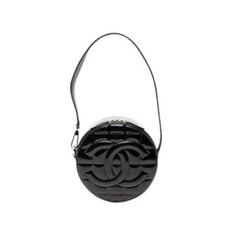 Chanel Pre-owned Mini Schoudertas - Dames - Pre-owned - Zwart - Maat: ONE Size Leer