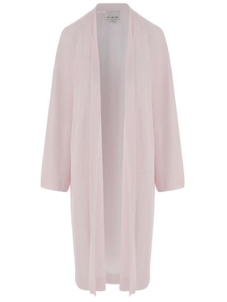 SA SU PHI Long Open Cashmere and Silk Knit Cardigan