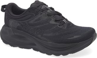Hoka One One Gaviota 6 Stability Running Shoe in Black /Black at Nordstrom, Size 8.5