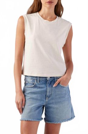 Amo Sleeveless Babe Tee In Natural