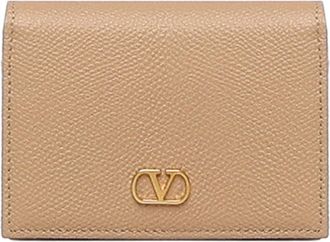 Valentino Garavani Vlogo Signature Calfskin Wallet