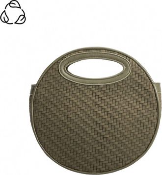 Melie Bianco Womens Lola Vegan Handbag In Olive Green