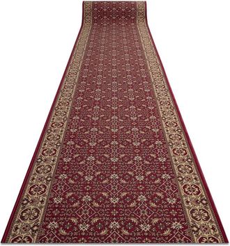 RugsX Rugsx - Alfombra De Pasillo Con Refuerzo De Goma Bidjar Burdeos 67cm Red 67x690 Cm