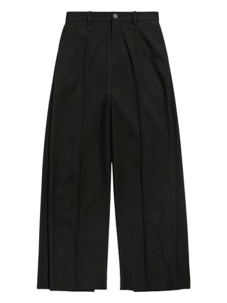 Balenciaga wool tailored trousers - Black
