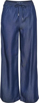 Inwear Wide Jeans - Dames - Loose Fit Jeans - Blauw - 2XL - Denim - Jeans