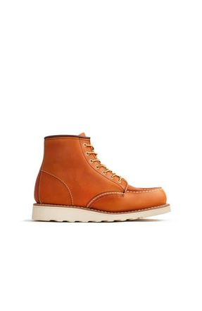 Red Wing Shoes Classic Moc Legacy Leather Boot in Oro Legacy at Nordstrom, Size 8.5
