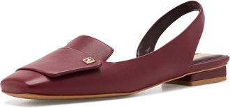 Franco Sarto Teagan Womens Flat Shoes Berry Red : 8.5 M, Leather