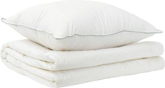 vidaXL Juego De Edred&oacute;n Y Almohada 2 Uds. 135x200 Cm Verano 140 Gsm Vidaxl