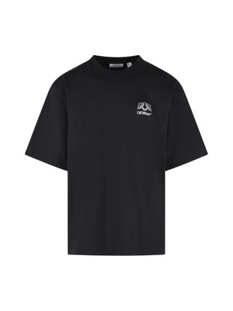 Off-white Offline Half Arrow Skate Relaxed Black T-Shirt