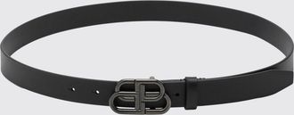 Balenciaga BB Belt in Smooth Calfskin Leather with Monogram Buckle