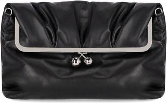 Max Mara Pasticcino Slalom Bag - Dames - Clutches - Zwart - ONE Size - Leer - Tassen