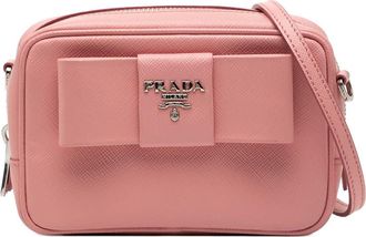 Prada Pre-owned Prada Saffiano Fiocco Bow Camera Bag 7T62R2IUNYQVQBMT