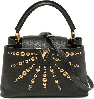Louis Vuitton Borsa a spalla Soleil Capucines - Nero