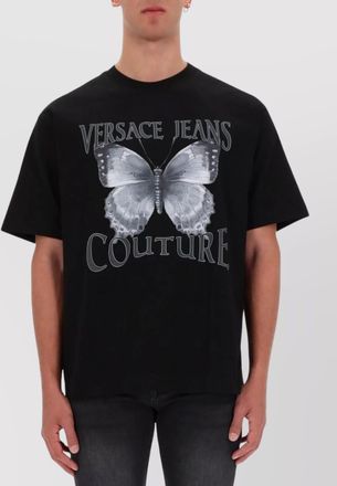 Versace Jeans Couture graphic print crew neck short sleeve t-shirt